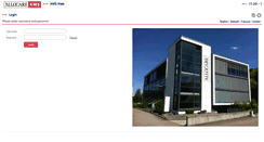 Desktop Screenshot of amsweb.allocare.com