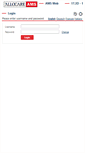 Mobile Screenshot of amsweb.allocare.com